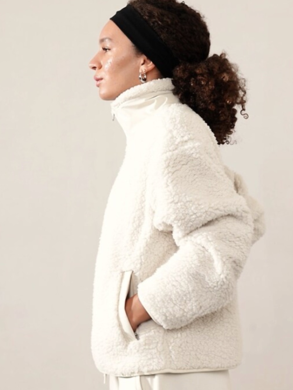 Athleta Cloud Fleece Jacket